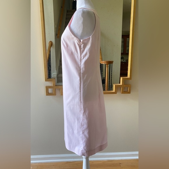 J. Crew vintage pale pink Sheath dress sz 4 - Picture 4 of 10